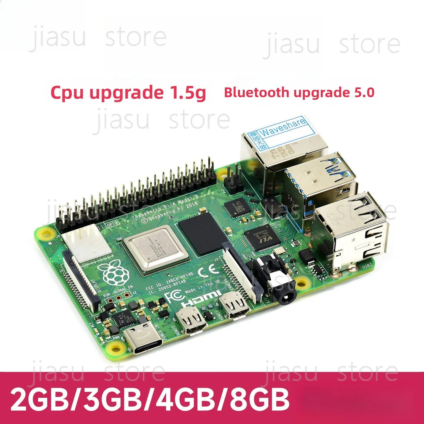 Raspberry Pi 4 8Gb Ram Kit - Kompatibel mit Raspberry Pi 4 Model