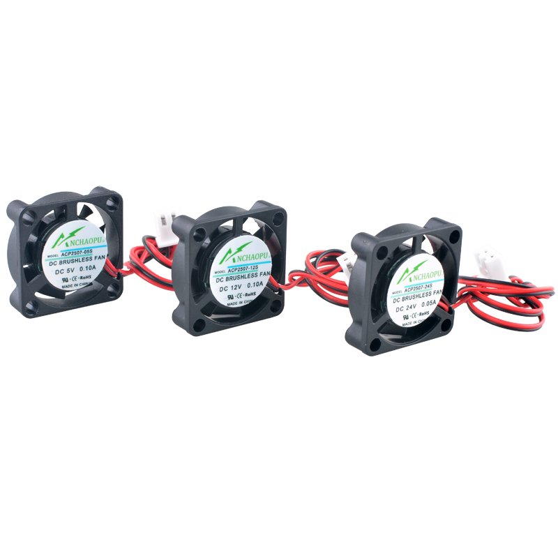 Raspberry Pi Water Cooling Kit - ANCHAOPU 25 mm ultradünner Lüfter 2,5