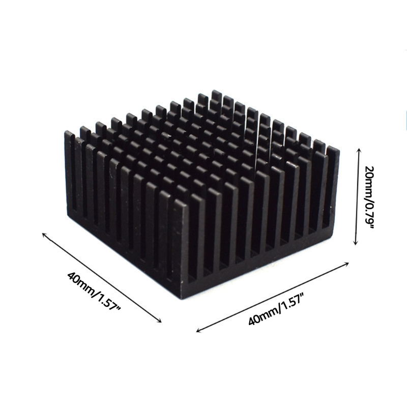 4 Stück Kühlkörper 40 x 40 x 2 – Raspberry Pi Water Cooling Kit Bewertung und Preis