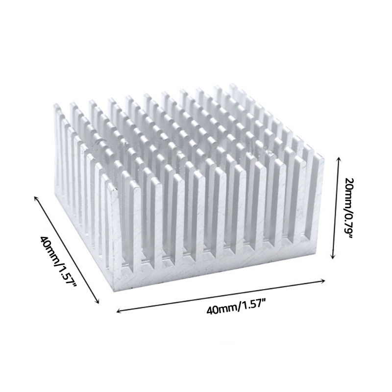 4 Stück Kühlkörper 40 x 40 x 2 – Raspberry Pi Water Cooling Kit Bewertung und Preis